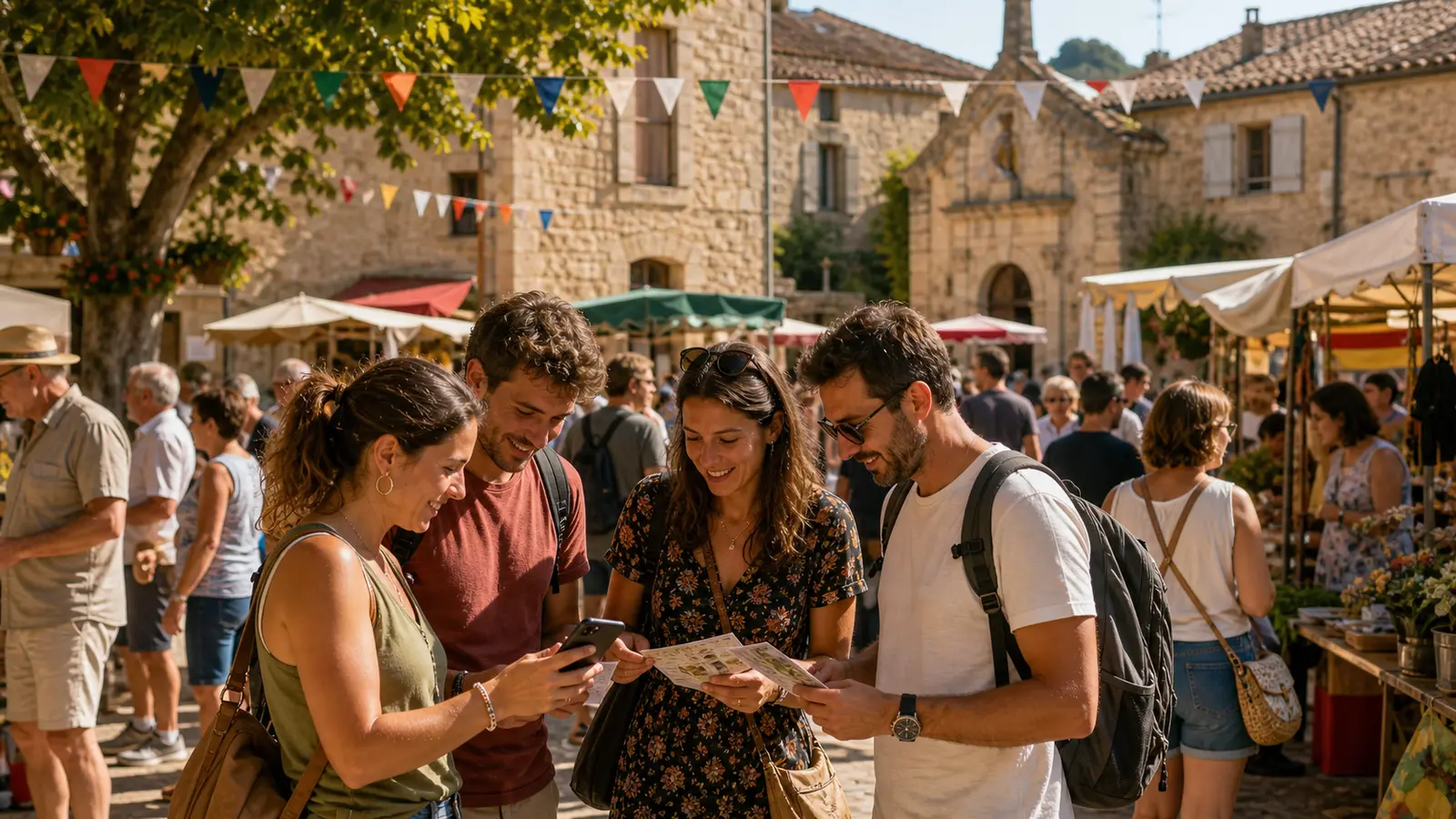 Reinventing the Village Festival with a Digital Treasure Hunt